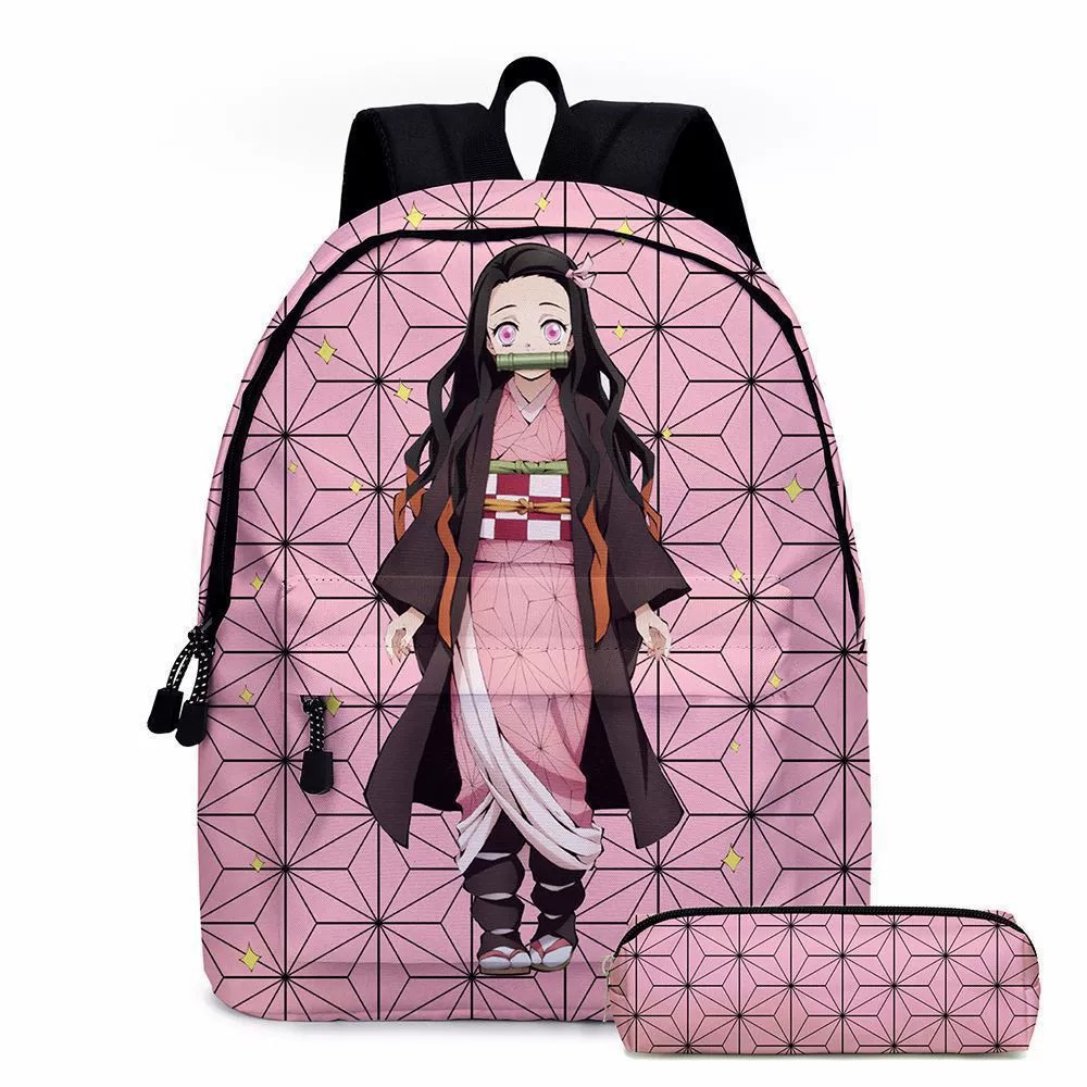 Laptop Accessories Girls - 애니메이션 악마 슬레이어 배낭 연필 케이스