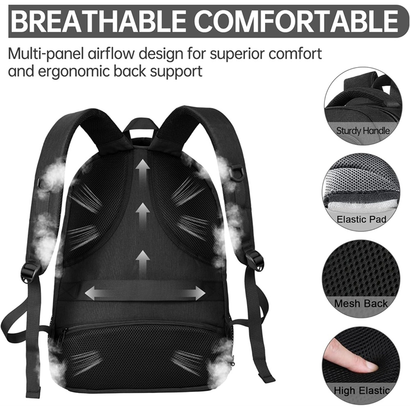 대형 여행용 노트북 백팩, 비즈니스 도난 방지 슬림형  - Laptop Bag Waterproof 리뷰 및 가격