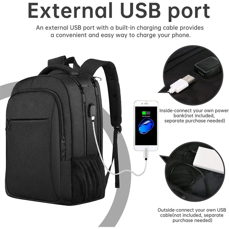 대형 여행용 노트북 백팩, 비즈니스 도난 방지 슬림형  - Laptop Bag Waterproof 리뷰 및 가격