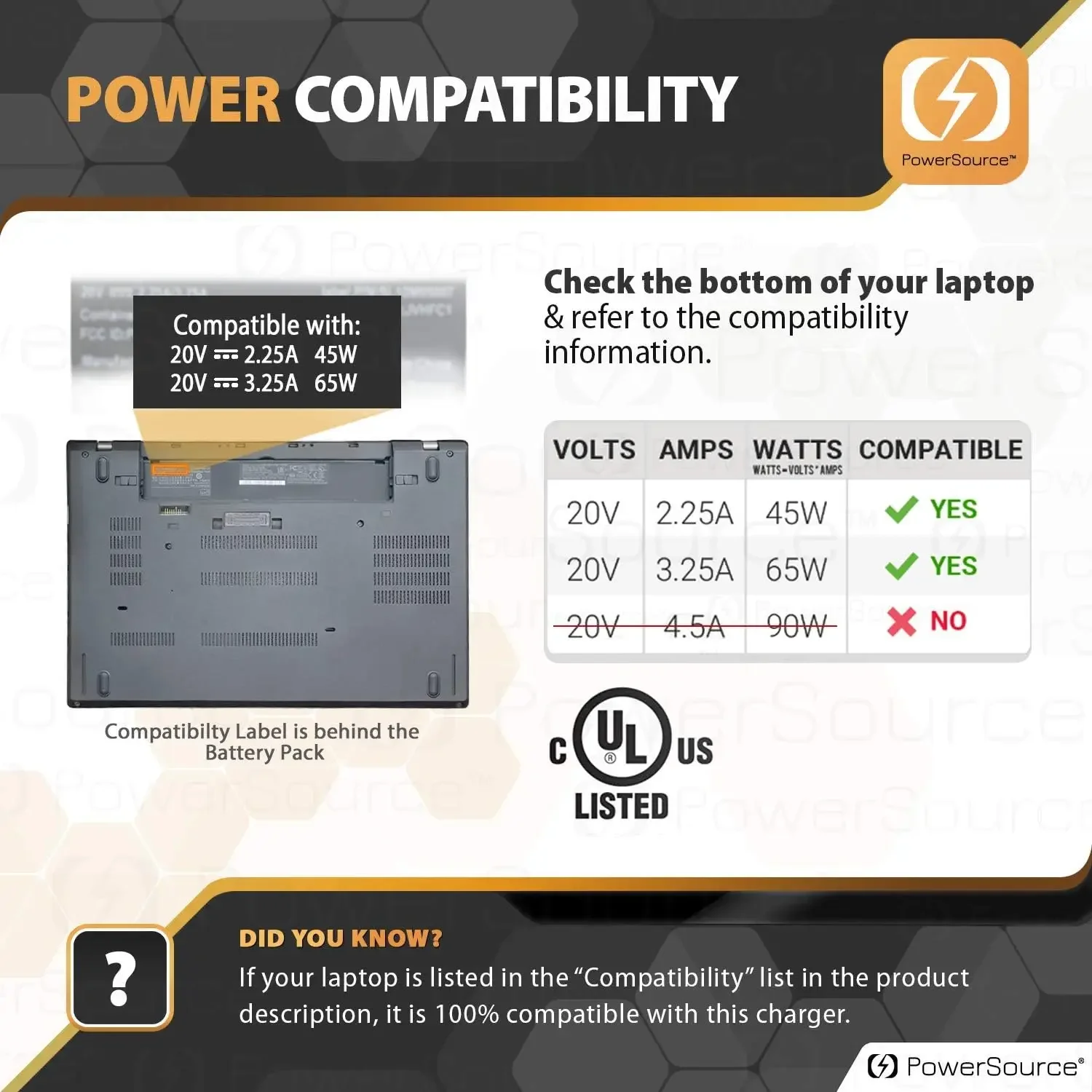 Lenovo 노트북 AC 어댑터 충전기, 20V 3.2 - Laptop Accessories Shop 리뷰 및 가격
