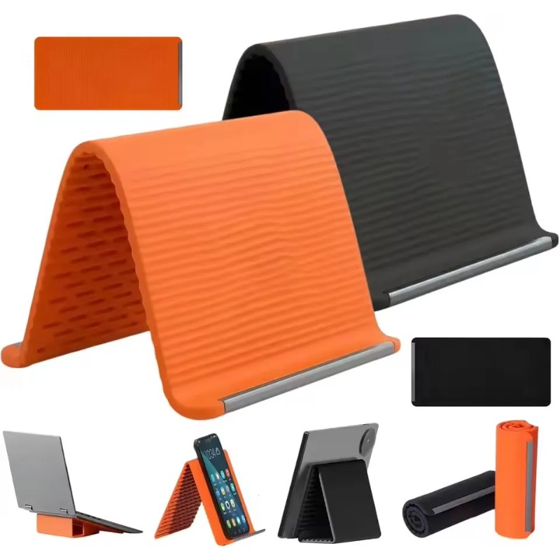 유연하고 접이식인 실리콘 폰 홀더, 휴대용 조절식 다각 - Laptop Stand Portable 리뷰 및 가격