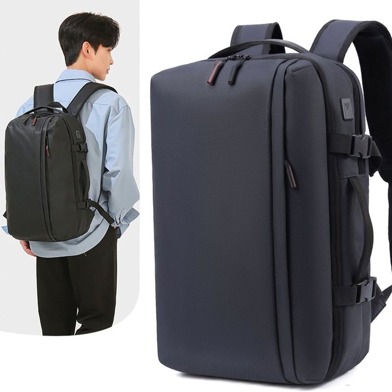 남성용 하드 쉘 노트북 백팩 180도 개방형 비즈니스  - Laptop Bag Waterproof 리뷰 및 가격