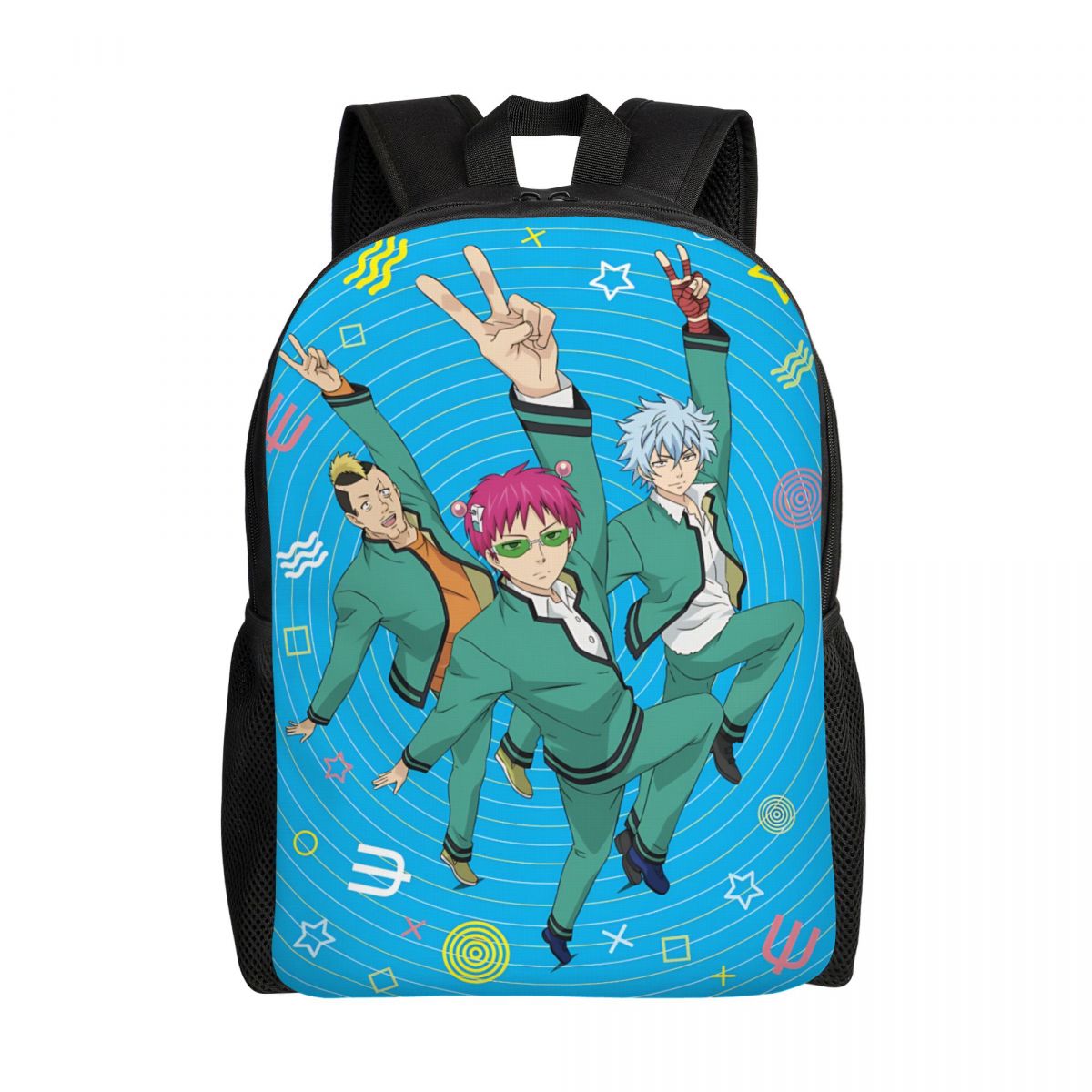 개인화 된 S-Saikies K 만화 귀여운 여행 배낭 - Laptop Accessories Bag For Men 리뷰 및 가격
