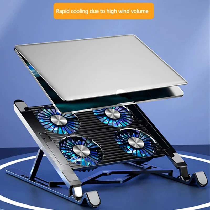 새로운 노트북 쿨러 베이스 스탠드 접이식 노트북 쿨링  - Laptop Stand Portable 리뷰 및 가격