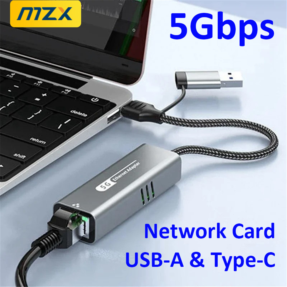 MZX 5000Mbps 5G 네트워크 카드 USB A  - Laptop Accessories For Programmers 리뷰 및 가격