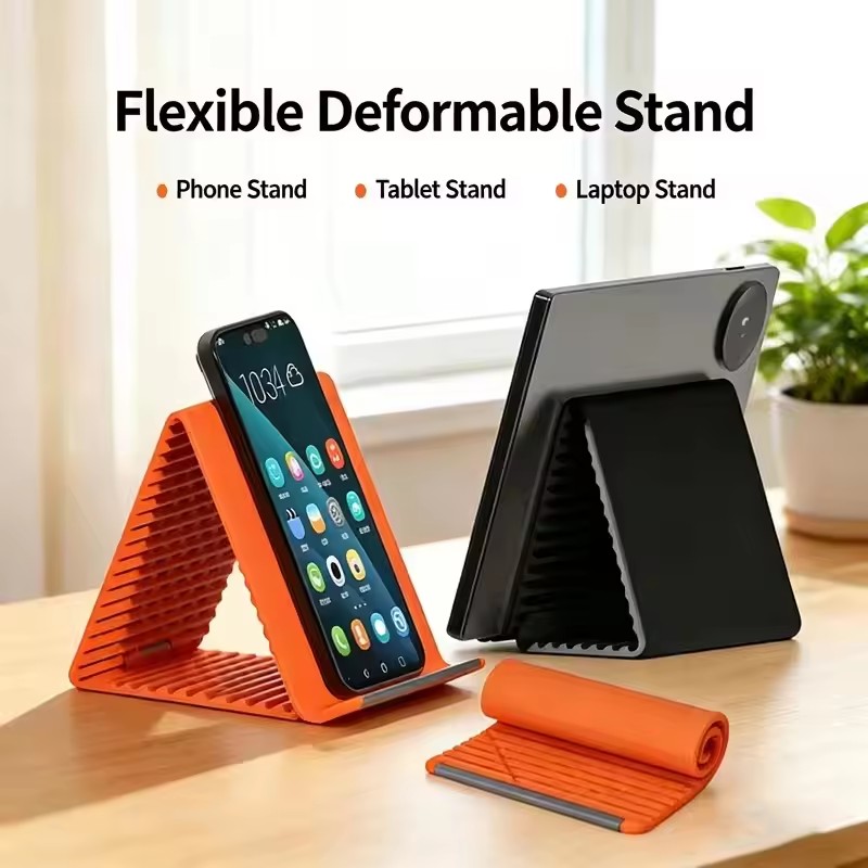 휴대용 실리콘 폰/태블릿/노트북 거치대, 창의적인 접이 - Laptop Stand Portable 리뷰 및 가격