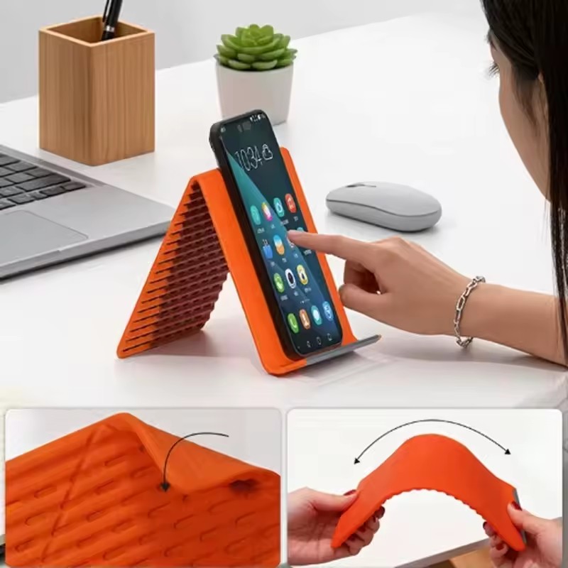 휴대용 실리콘 폰/태블릿/노트북 거치대, 창의적인 접이 - Laptop Stand Portable 리뷰 및 가격